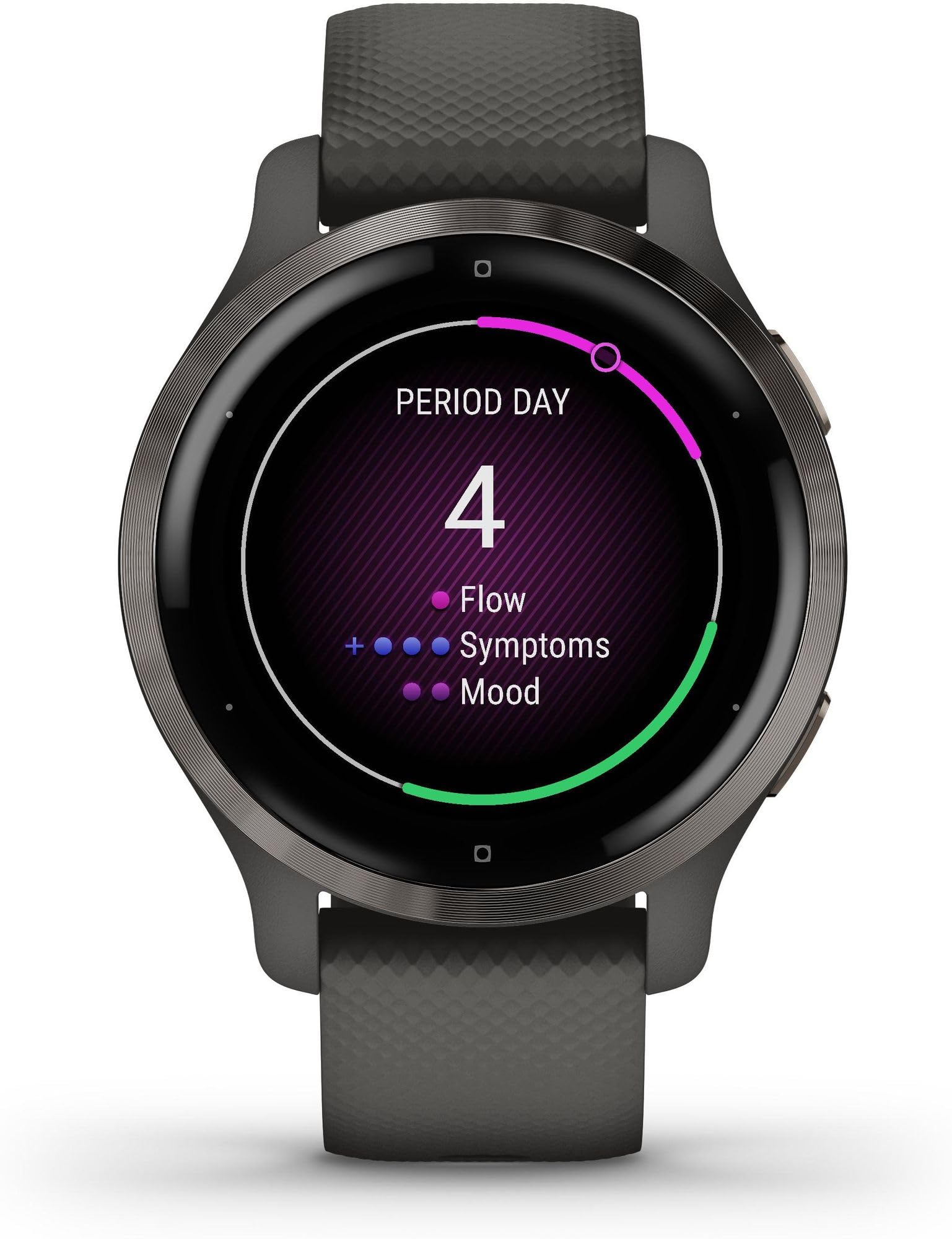 Garmin Venu 2S Reloj inteligente con GPS, música y deportes, Gris Pizarra