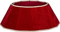 Vista 8 de Blissun - Collar para árbol de Navidad, falda de árbol de Navidad con lentejuelas, anillo de árbol plegable, base de soporte para árbol de Navidad