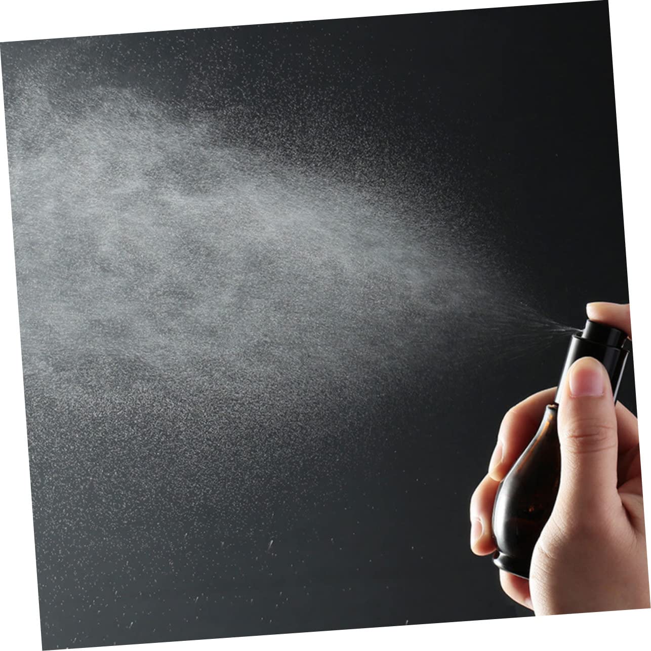 FRCOLOR Bottiglia Spray Vetro Ricaricabile Anti-luce Nebulizzatore Finissimo 3 Pezzi per Essenze Oli Aromaterapia da Viaggio