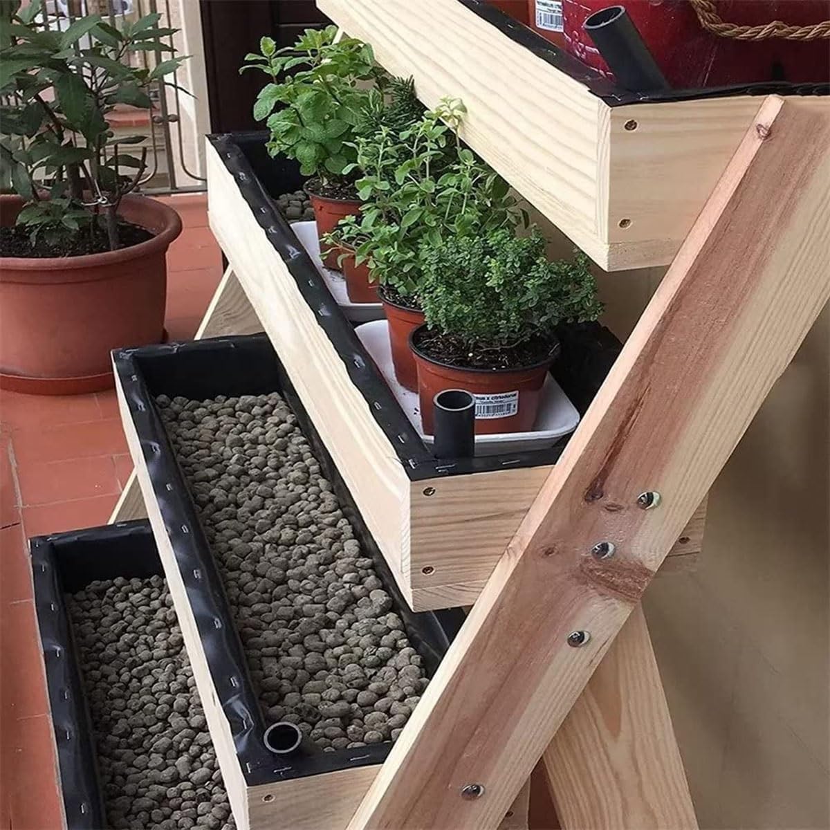 Heavy Duty 4x5m HDPE Pond Liner - Flexible Garden Membrane for Fish Ponds, Waterfalls, Fountains - Durable Options 5x8m & 2x5m - Ideal for Water Gardens (16x33ft)