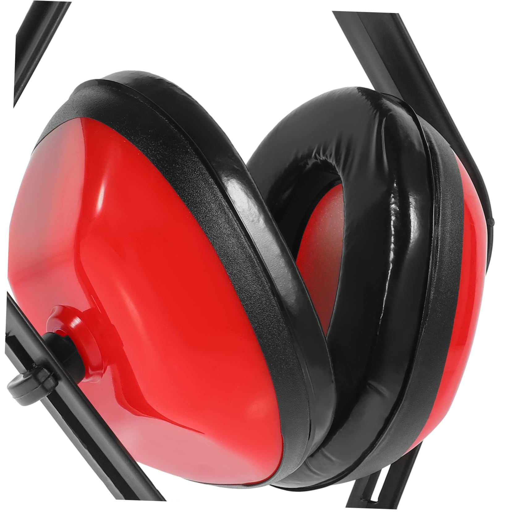 WOONEKY 2pcs Soundproof Ear Muff Canceling Noise Cancelling Ear Muffs Ear Protection for Child Sleeping Ear Muffs Headphones for Sleep Ear Headphones Red Abs