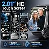 Reloj Inteligente, Pantalla táctil HD de 2.01" con Seguimiento de Fitness y Llamadas Bluetooth, Más de 120 Modos Deportivos, Monitor de Ritmo Cardíaco y Sueño 24/7, Sumergible IP67, Smartwatch Compatible con iOS y Android (Negro) 7