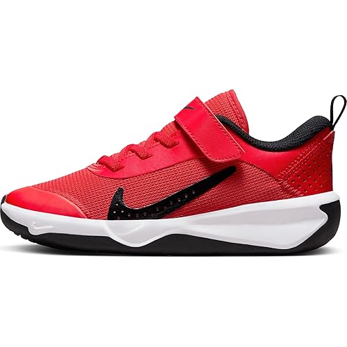 Nike Omni Multi-Court Little Kids' Shoes (DM9026-103, White/White/Cobalt Bliss)
