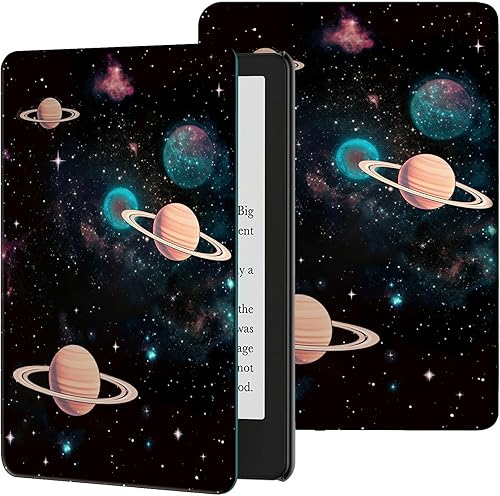 Vista 11 de Funda para Kindle de 6 pulgadas (11.ª generación, versión 2024/2022) delgada de piel sintética, ajustable, multiángulo, Smart Shell con función