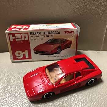 Amazon | トミカ 日本製 91 フェラーリ Ferrari テスタロッサ
