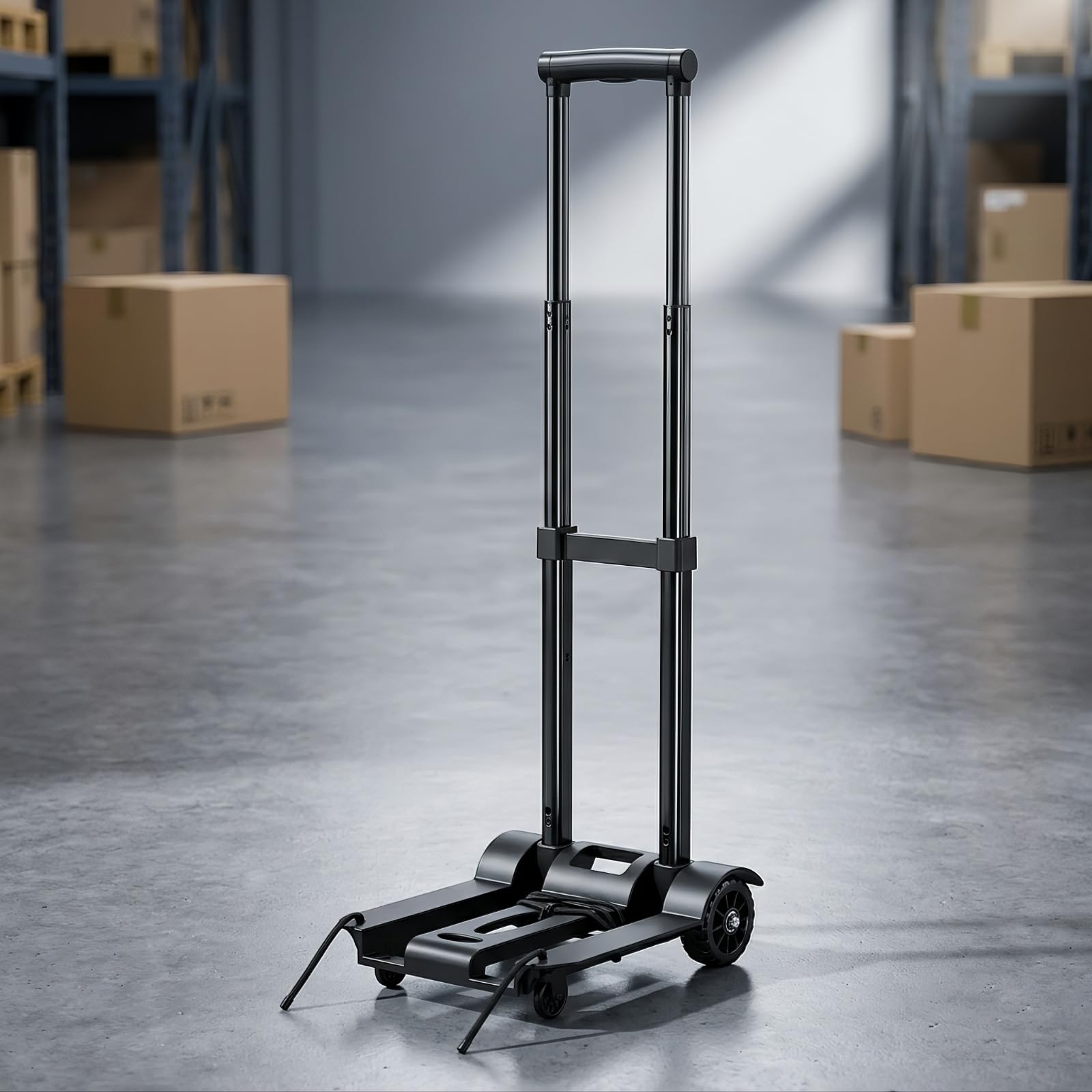 Colcolo à Main Pliable Léger | Portable, Réglable, à Plateforme, pr Crses, Voyageurs