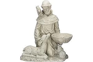 Design Toscano EU40076 Francis of Assisi Tomb Sculpture