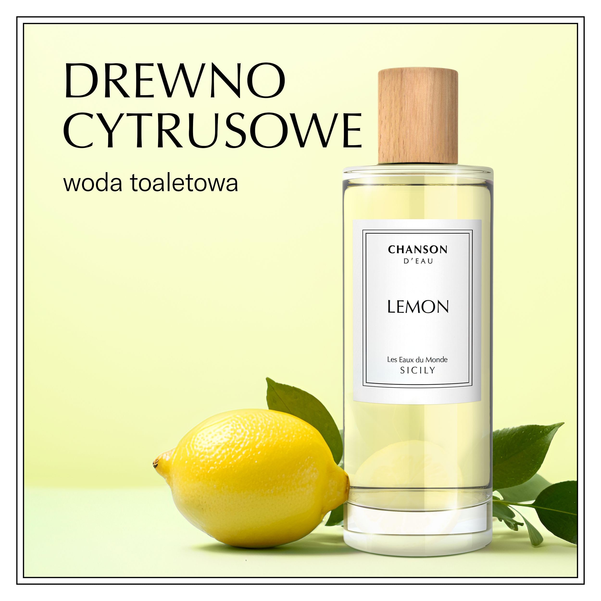 Chanson d’Eau Lemon woda toaletowa dla kobiet o orzeźwiającym zapachu cytryny, 100 ml