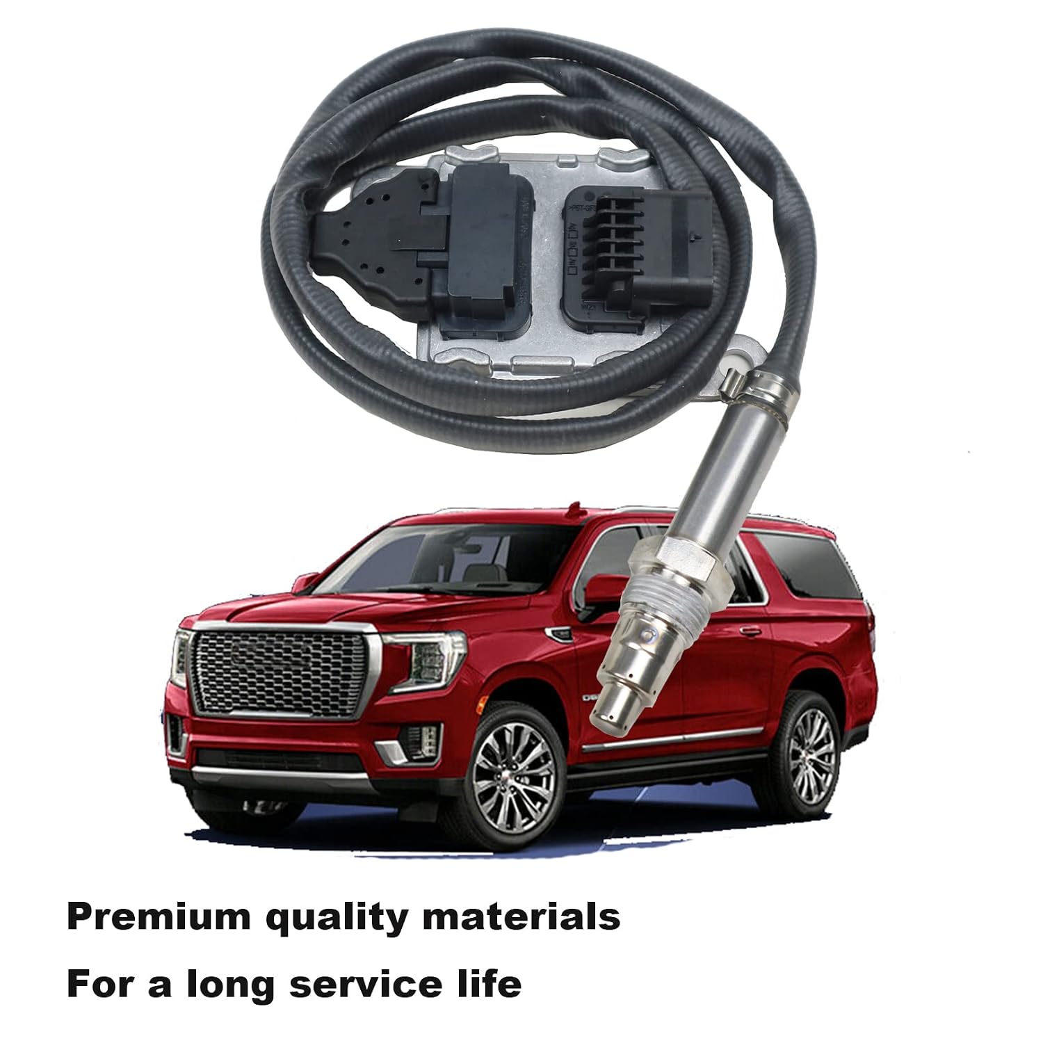 12676705 Upstream Nitrogen Oxide Sensor Nox Sensor 12673516 Fits Silverado Sierra 2500 3500 2017 (12676705 Upstream, Nox Sensor)