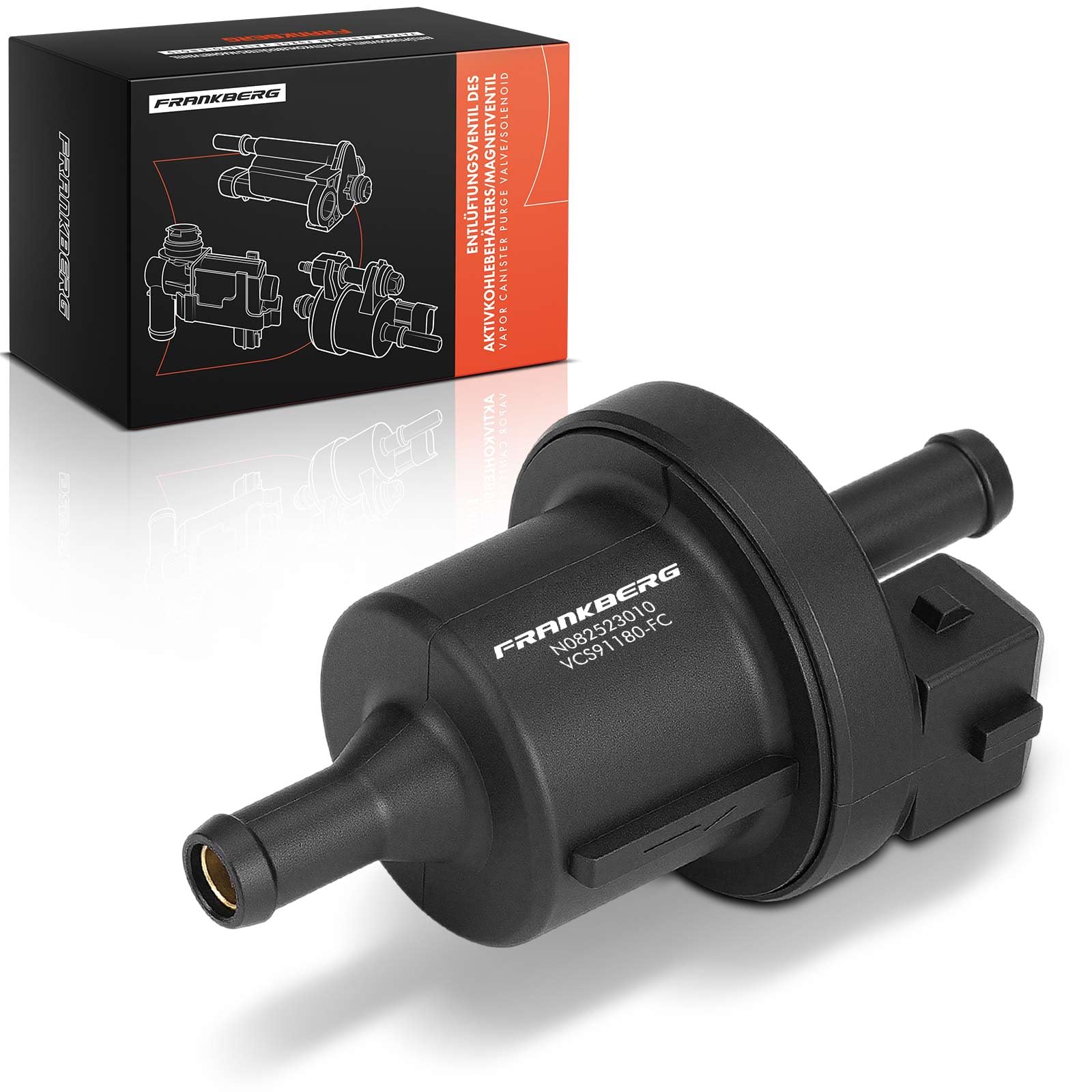 Frankberg Soupape de ventilation du réservoir de carburant, 2 broches, | CP568; Compatible avec: P.a.s.s.a.t Variant 35I 3A5, P.a.s.s.a.t Variant 3B5, A6 Avant 4A5