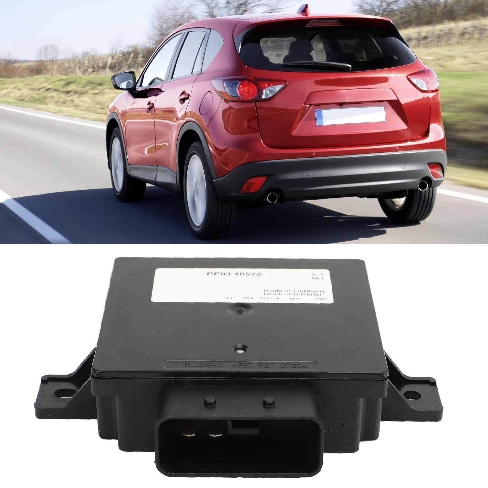 Convertidor de Unidad de Control ECU PE03 18 572 Reemplazo de Unidad de Control de Automóvil de Circuito Eficiente para CX‑5
