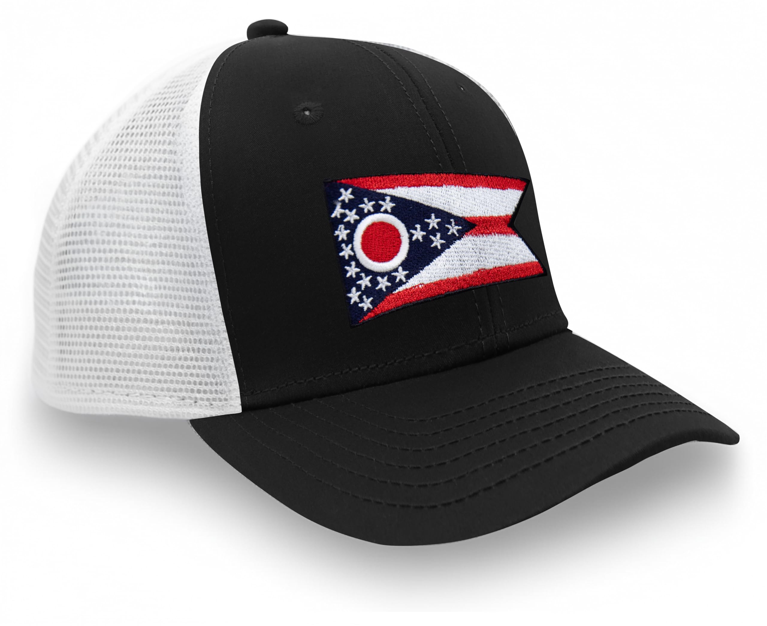 International Tie State Hat for Men and Women, Adjustable Snapback Trucker Baseball Cap with Embroidered Patch