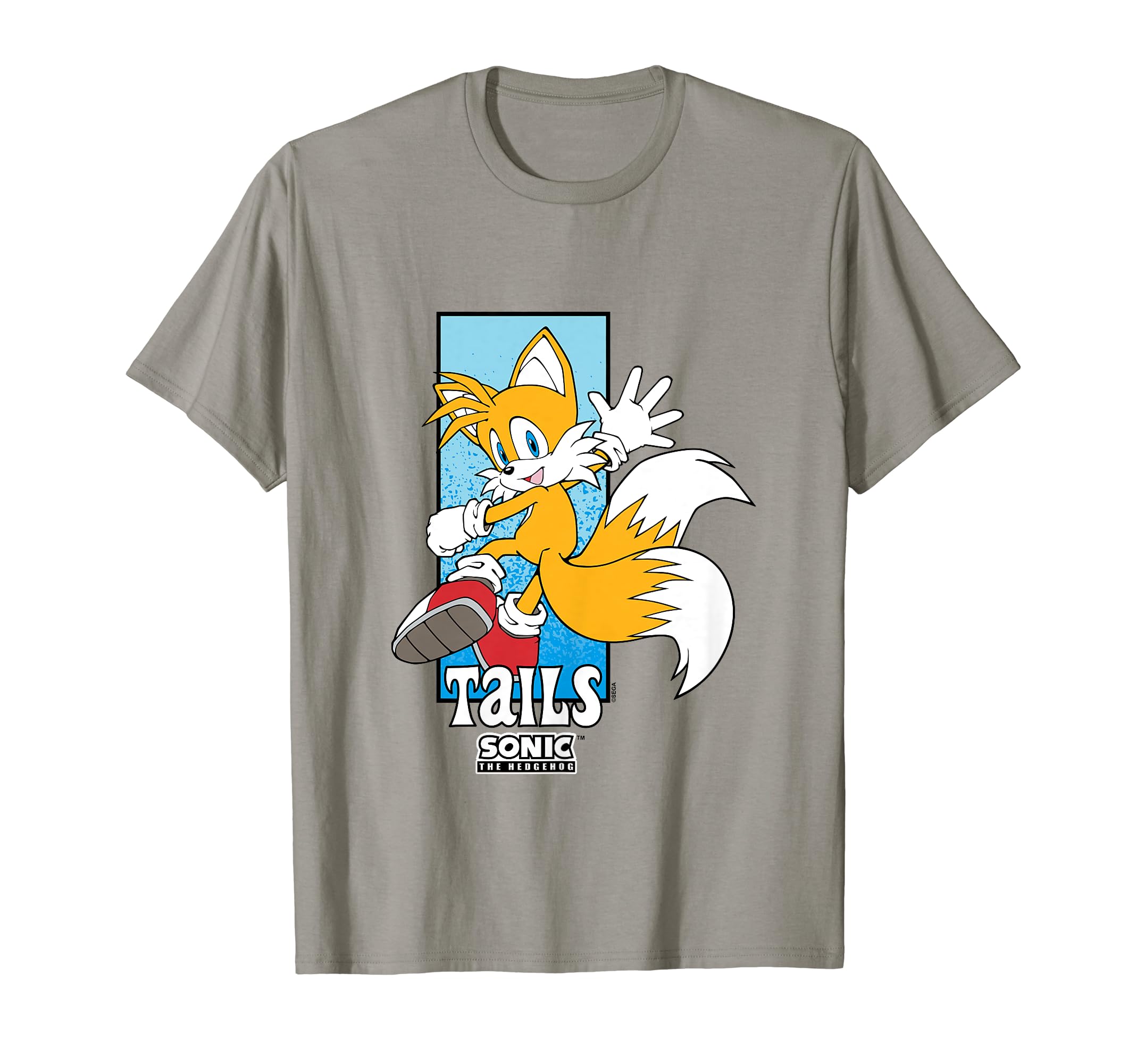 Sonic The Hedgehog Tails Spotlight Panel Portrait T-Shirt