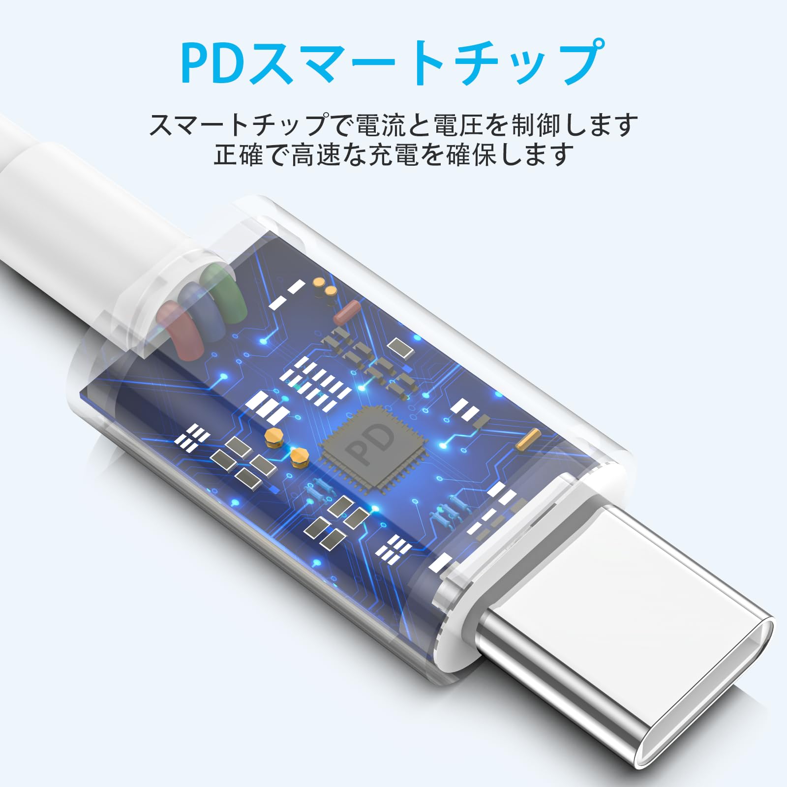 Amazon.co.jp: 純正 USB C ケーブル 60W 急速充電 1M 3本セット