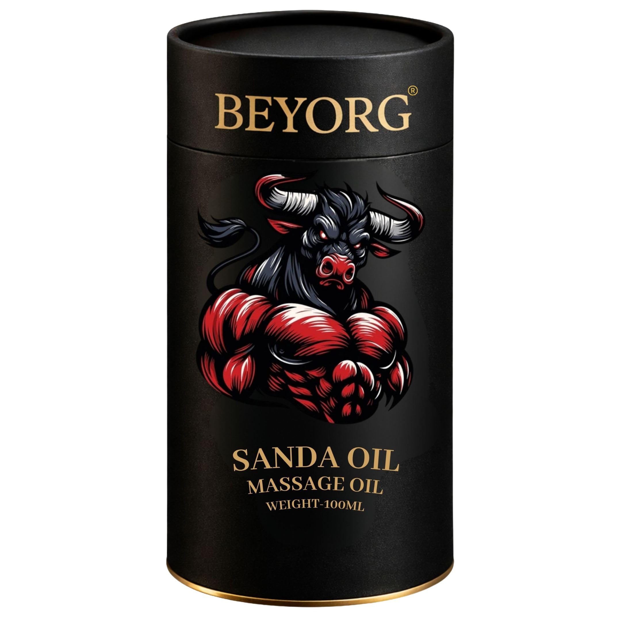 BEYORG SANDA BODY MASSAGE OIL | NATURAL HERBAL OIL FOR BODY MASSAGE | NON-STICKY FORMULA - 100ML
