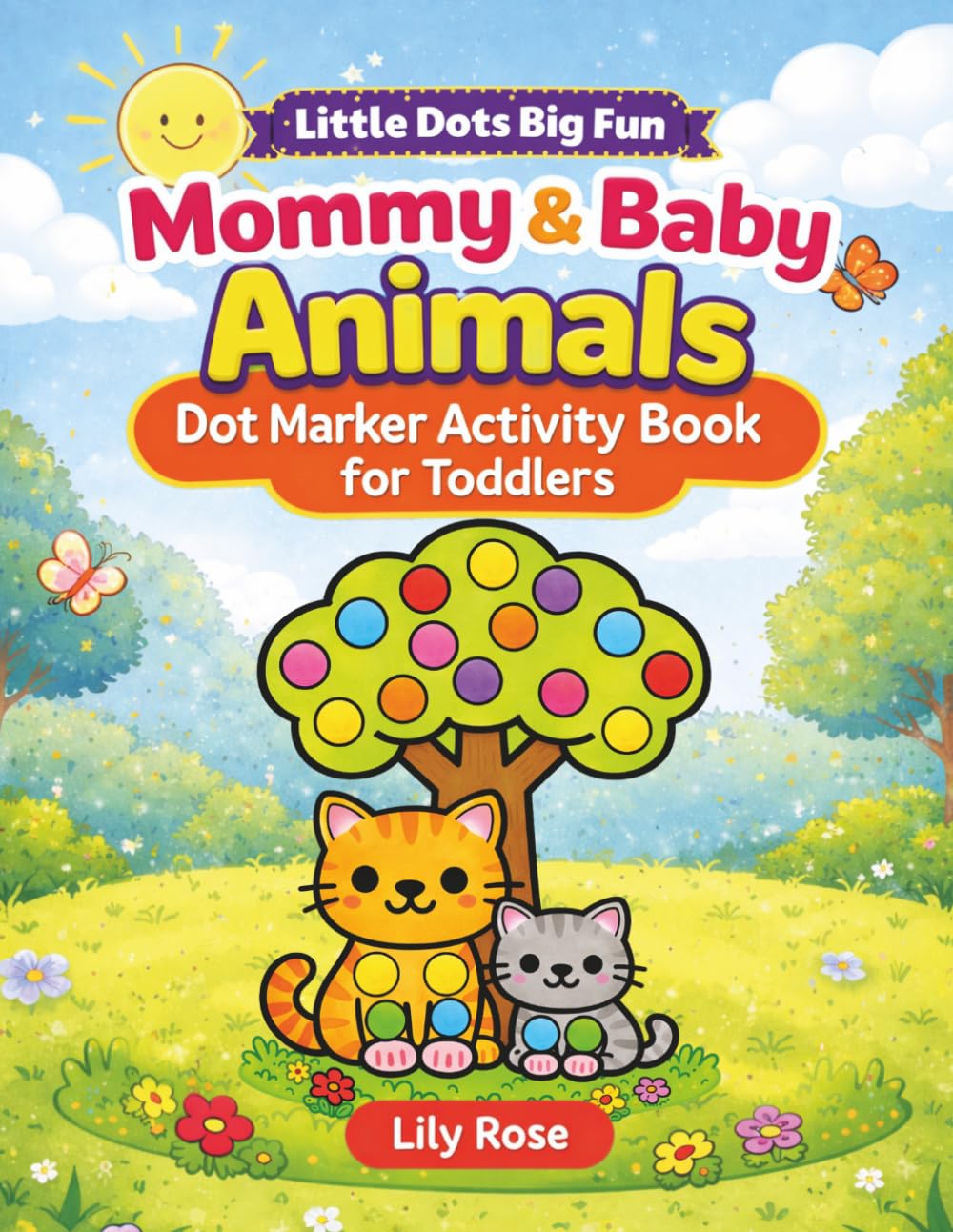 Mommy & Baby Animals Dot Marker Activity Book for Toddlers: Easy and Fun Animal Coloring Pages | Bingo Dauber Art for Boys & Girls Ages 1–5 | Gift for ... Book Series for Toddlers & Preschoolers)