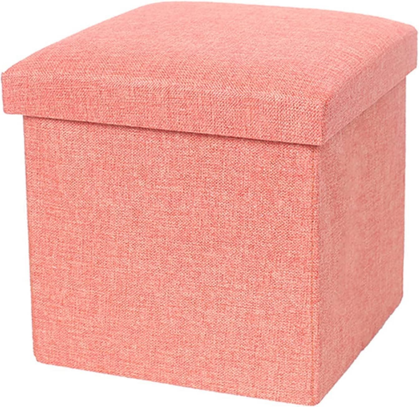 Pouf de Rangement Pliable pour Gagner de l'Espace dans le Salon