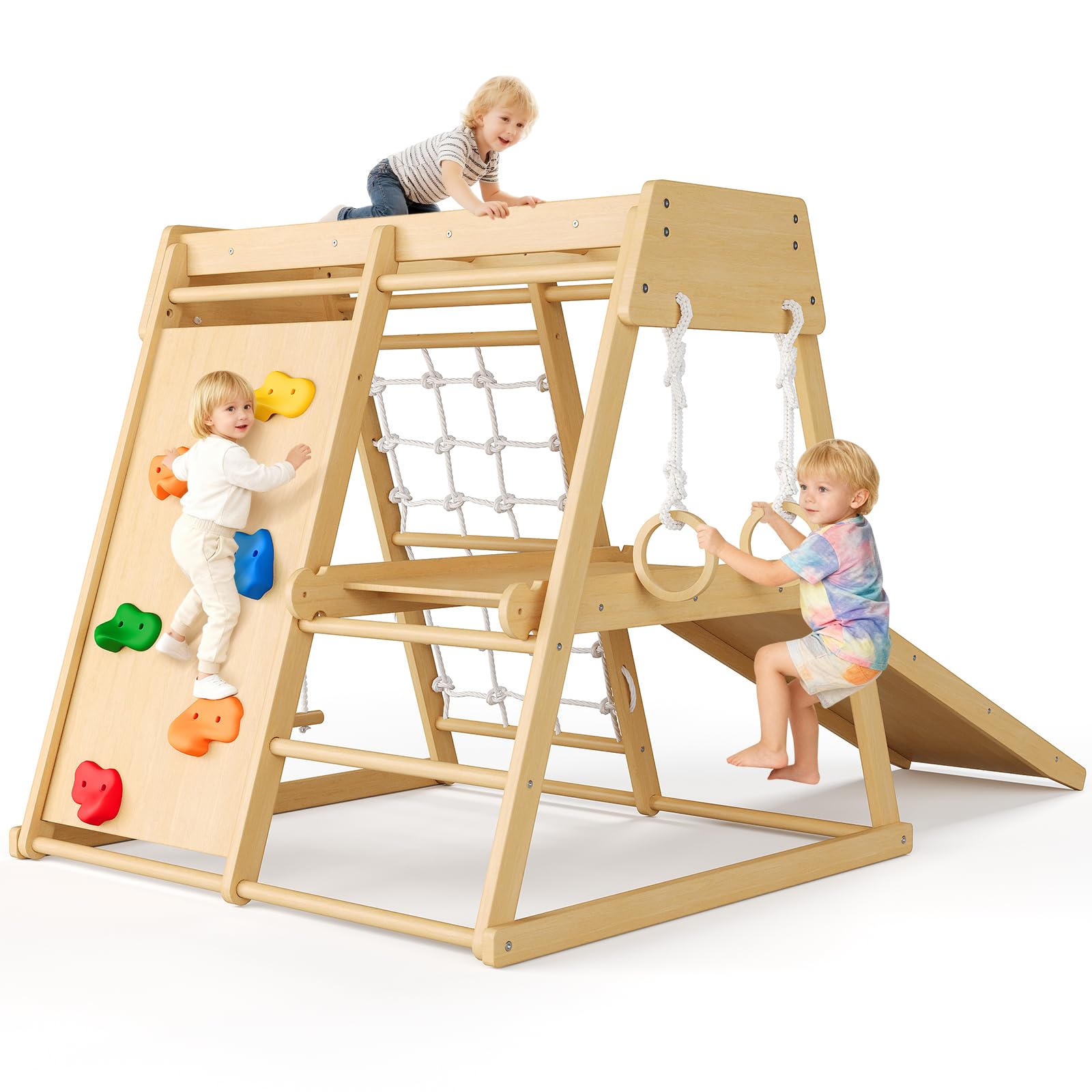 Amazon.com: Garvee 6-in-1 Indoor Playground Jungle Gym Kids