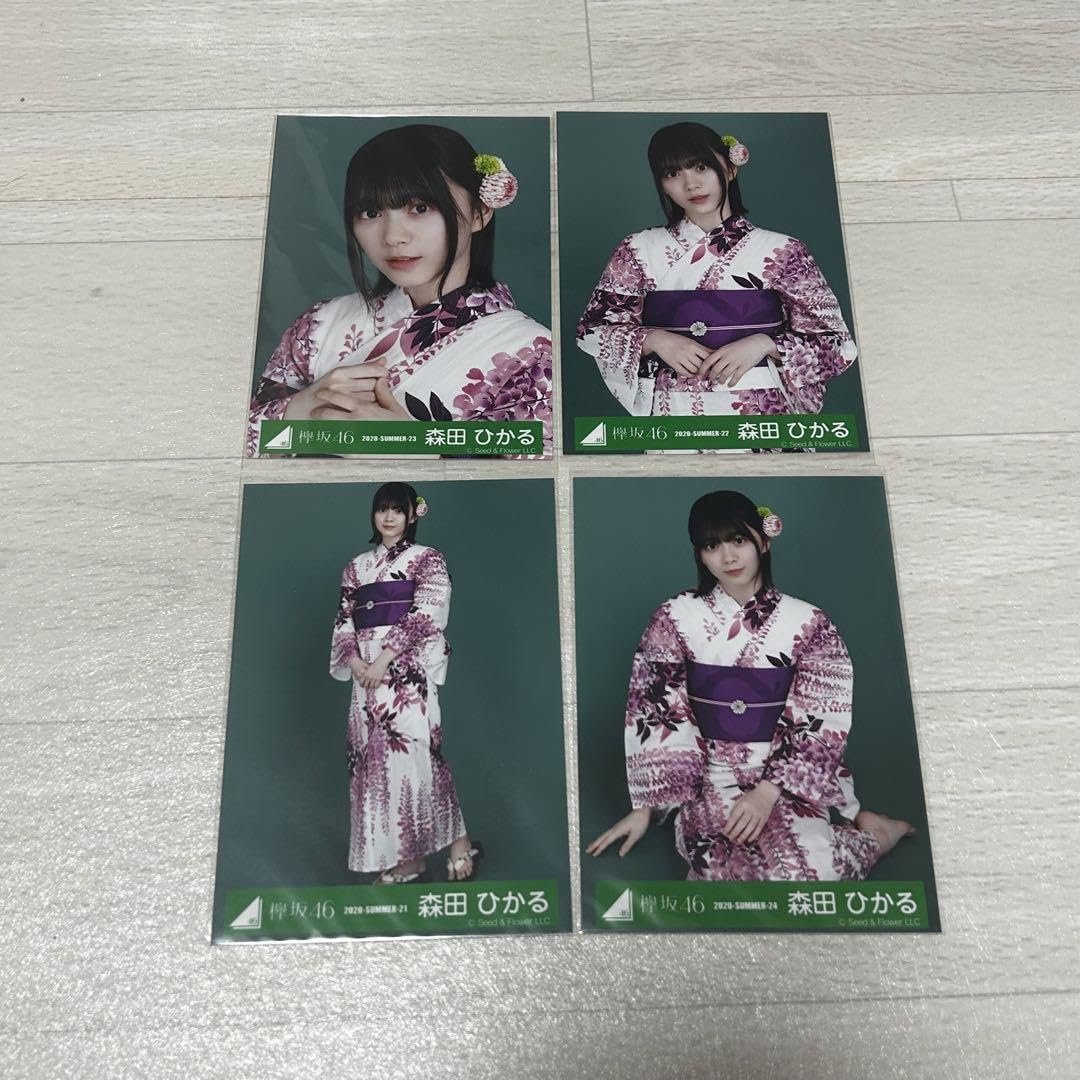 櫻坂46 森田ひかる 浴衣 直筆生写真 Amazon.co.jp: 櫻坂46 生写真 森田ひかる 2020浴衣衣装 コンプ