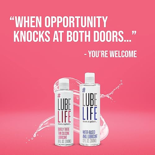 Miniatura 5 de LubeLife - Paquete de acceso, lubricante de silicona delgado y lubricante anal a base de agua, emparejado perfectamente para toda la diversión de