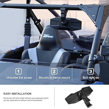 Amazon.com: KIWI MASTER Rear View Center & Side Mirrors for