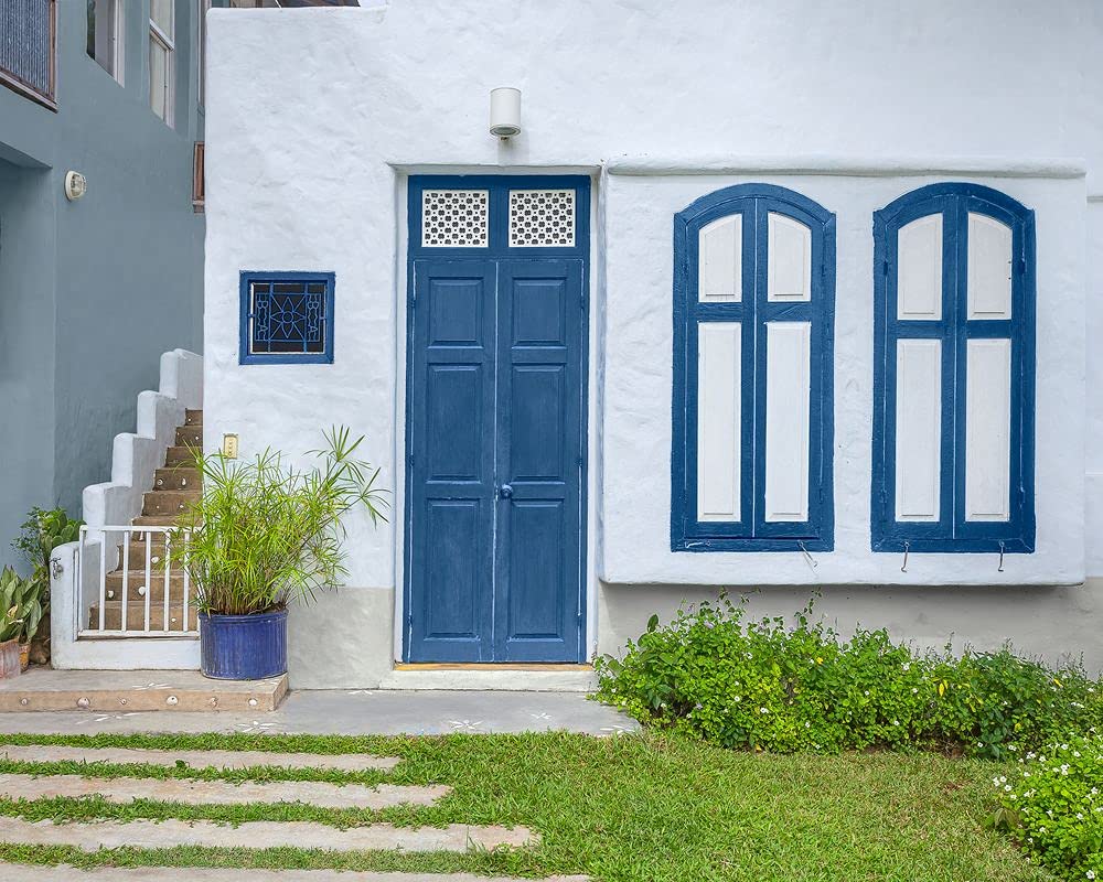 Dulux Pittura Riempitiva a Base di Farina di Quarzo a Grana Fine per Esterni Anti Alga e Anti Muffa, 10 Litri, Bianco, 10L