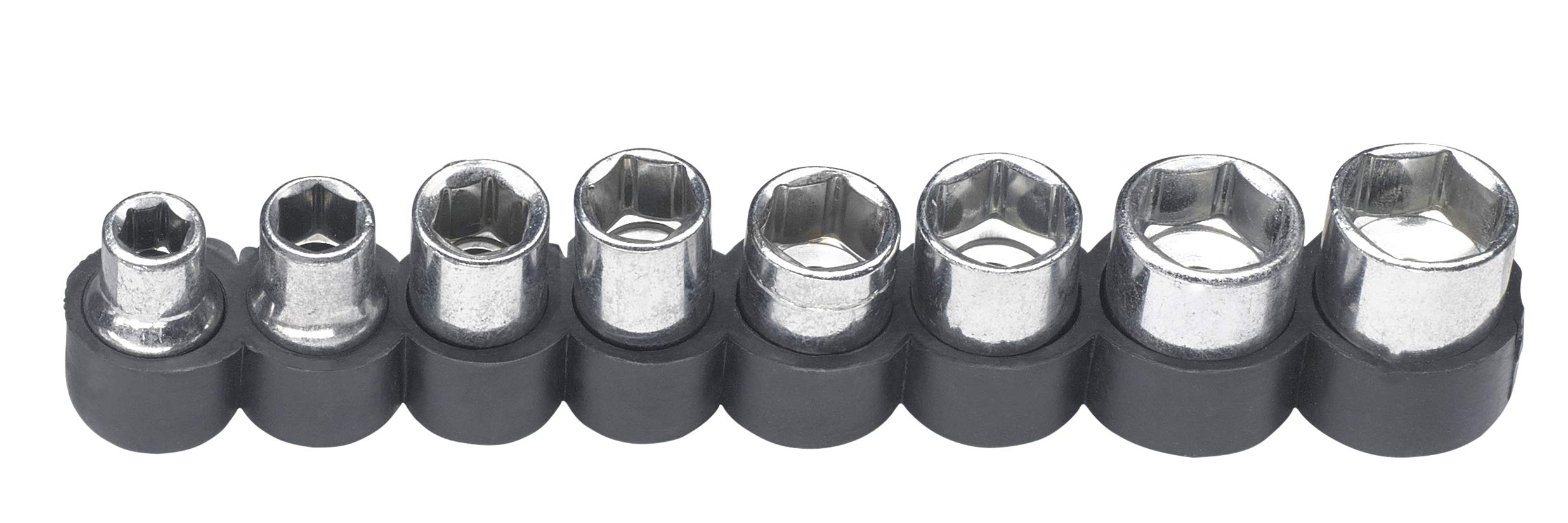 kwb mallette à outils universelle, 63 pièces | Mallette robuste en plastique dur | clés mixtes | douilles | cliquet réversible | embouts | pinces
