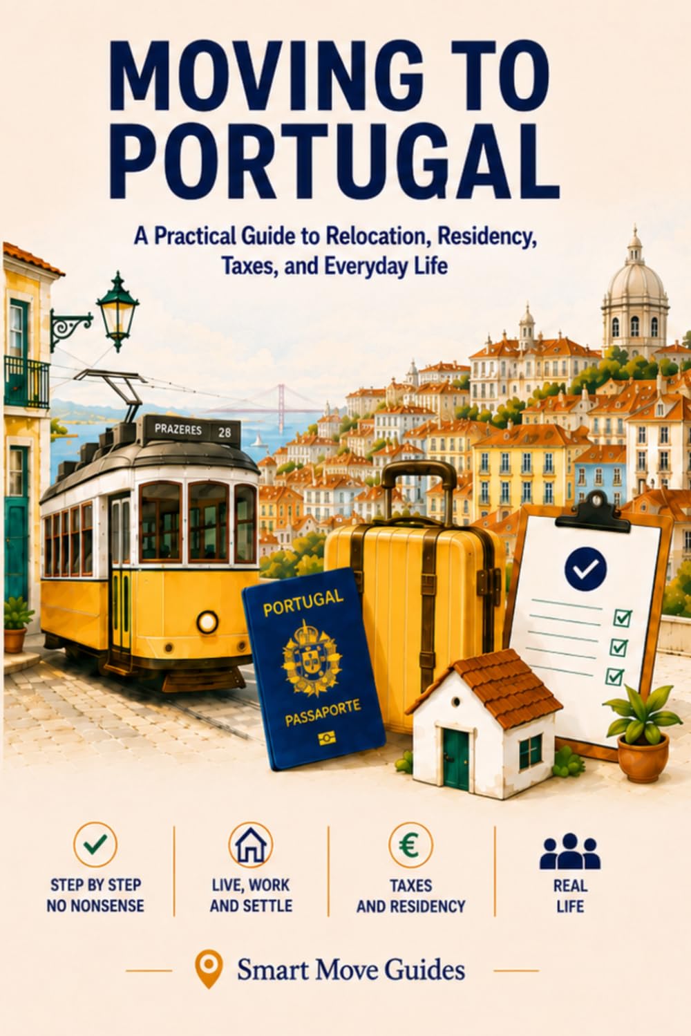 Moving to Portugal: A Practical Guide to Relocation, Residency, Taxes, and Everyday Life (Smart Move Guides)