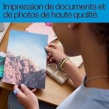 HP Envy 6520e, 714N9B, Imprimante Multifonction Jet d'encre A4, Couleur, Recto Verso Automatique, Jusqu'à 10 ppm, Wi-FI, Chargeur Automatique, Fax, 3 Mois de Forfait Instant Ink Gratuit, Portobello - 7