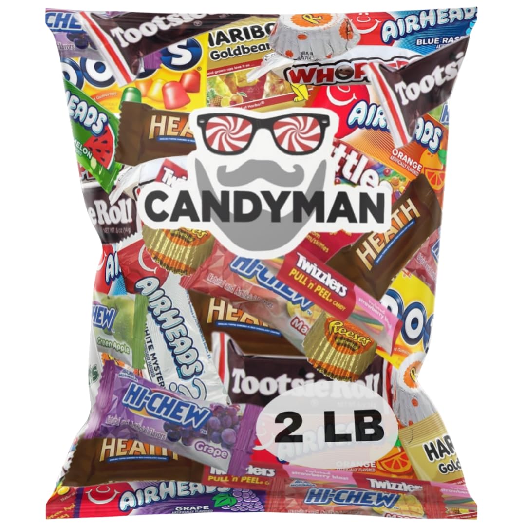 Amazon.com : CANDYMAN (2 LBS) Chocolate & Candy Bundle with Mixed