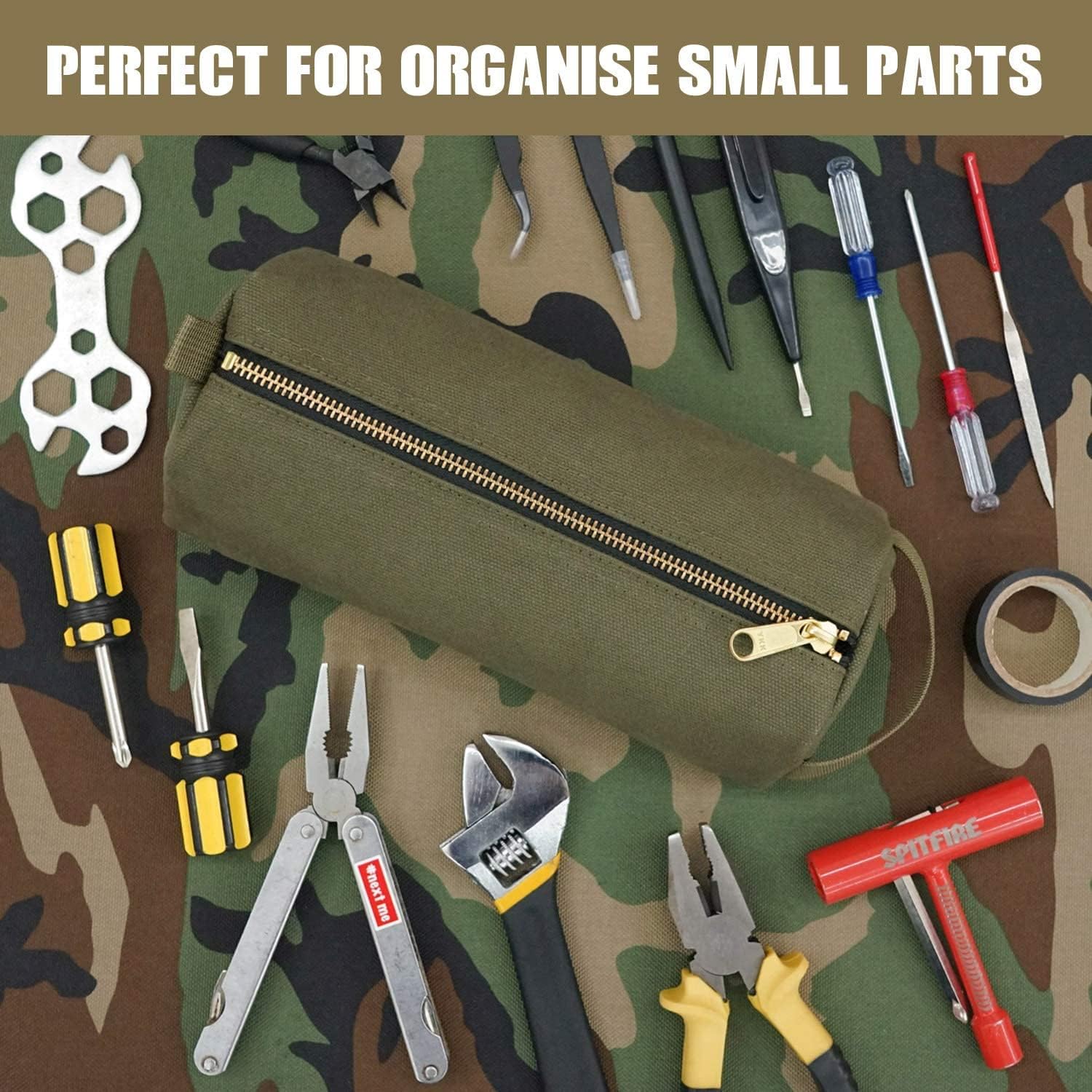 RE ROUGH ENOUGH Tool Pouch and Pencil Case Bundle