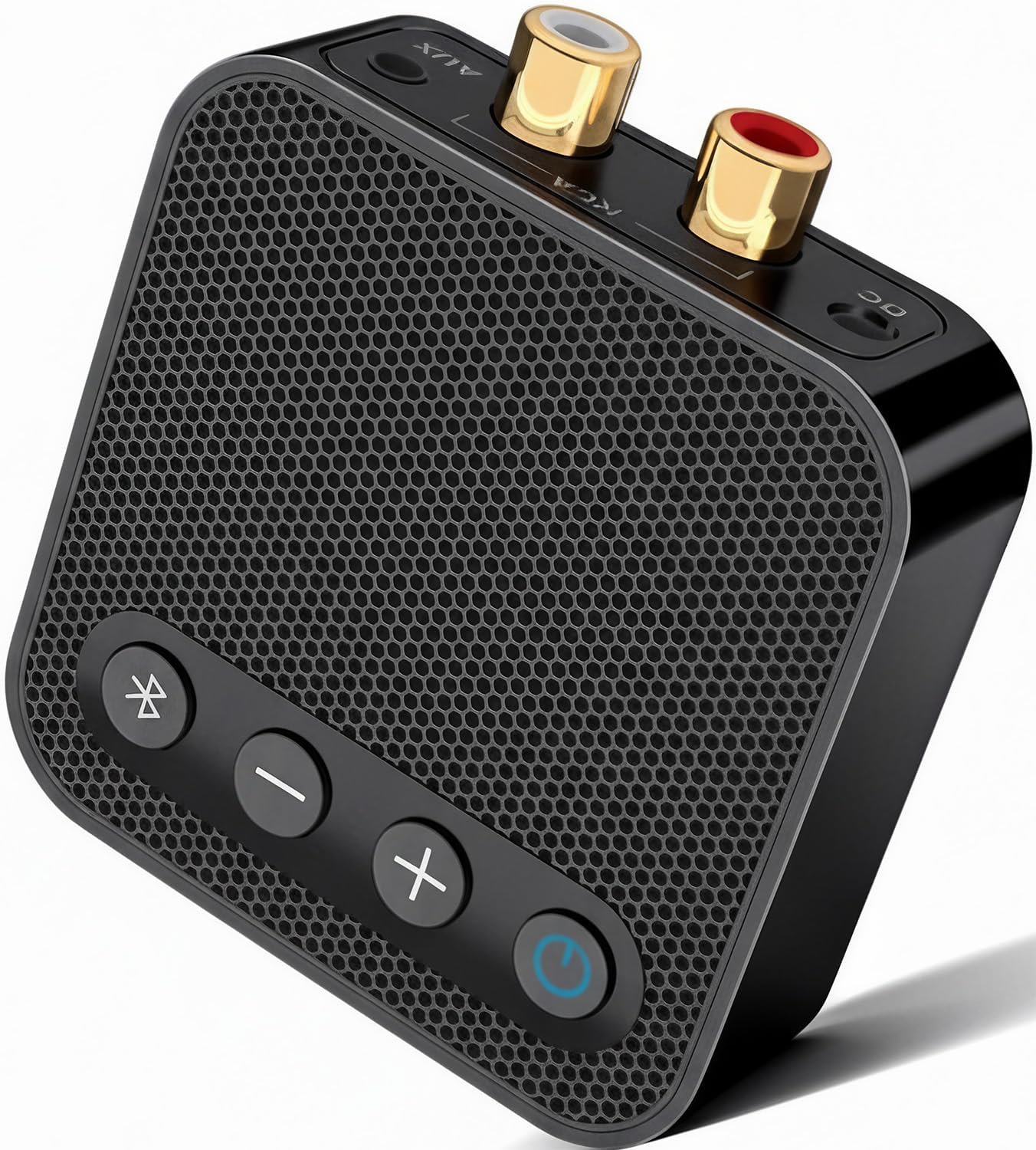 Bluetooth to RCA Adapter for Stereo Receiver – aptX HD Long Range Low Latency Bluetooth Receiver for Home Stereo Wireless Audio Adapter for Music Streaming Sound System