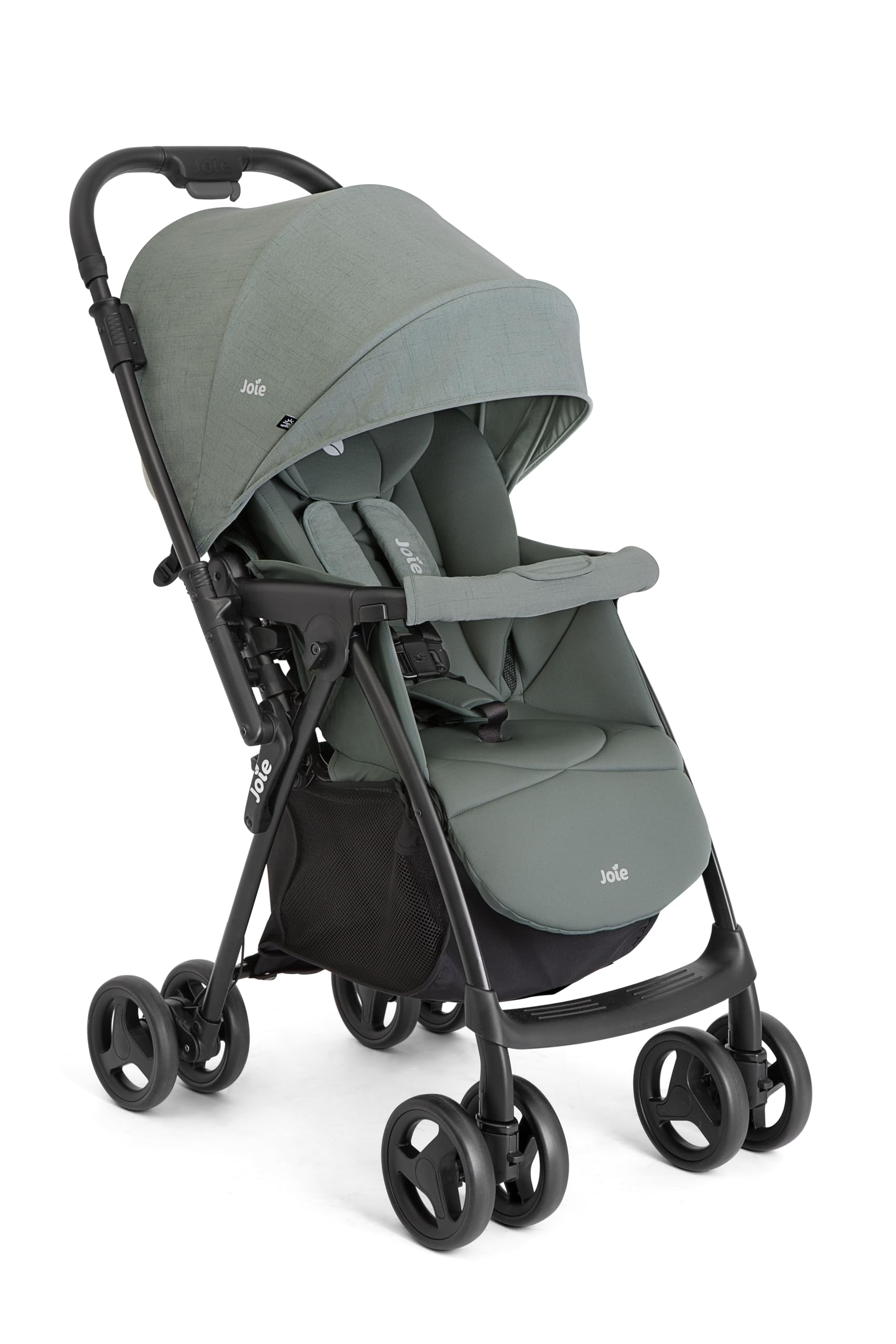 Joie Mirus Lightweight Baby Stroller - Pram with Reversible Handle, Hand Brake and One-Hand Fold, Buggy for Kids 0-3 Years (Upto 15 Kg) - Celeste-picture-11