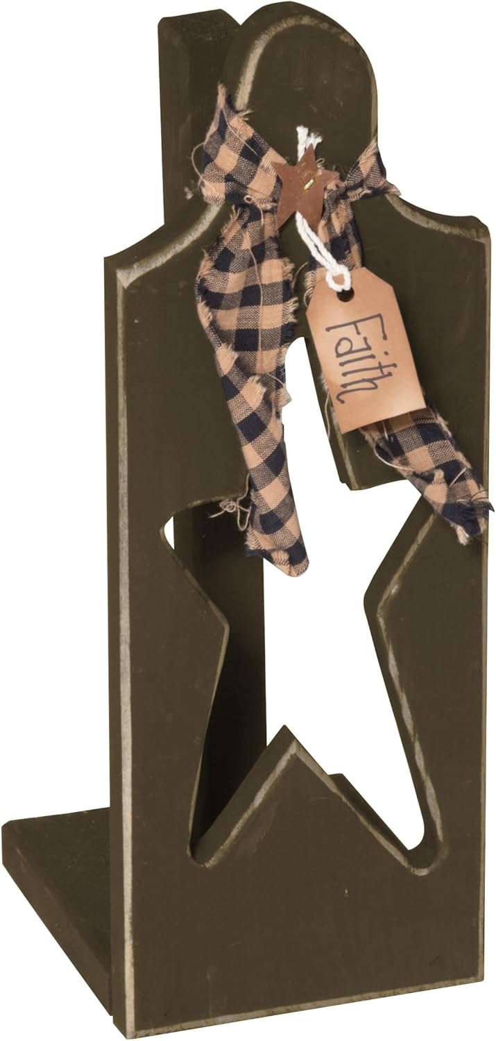 Farmhouse Paper Towel Holder, Olive Green