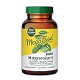 Megafood Magnesium 300 Mg - Highly Absorbable Blend of Magnesium Glycinate, Citrate & Malate to Help Support Heart, Nerve Health & Relaxation - 120 Capsules (60 Servings)