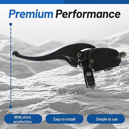 Miniatura 2 de WFLNHB Reemplazo del cilindro maestro del freno izquierdo para Manco Linhai Bighorn 260 300 400