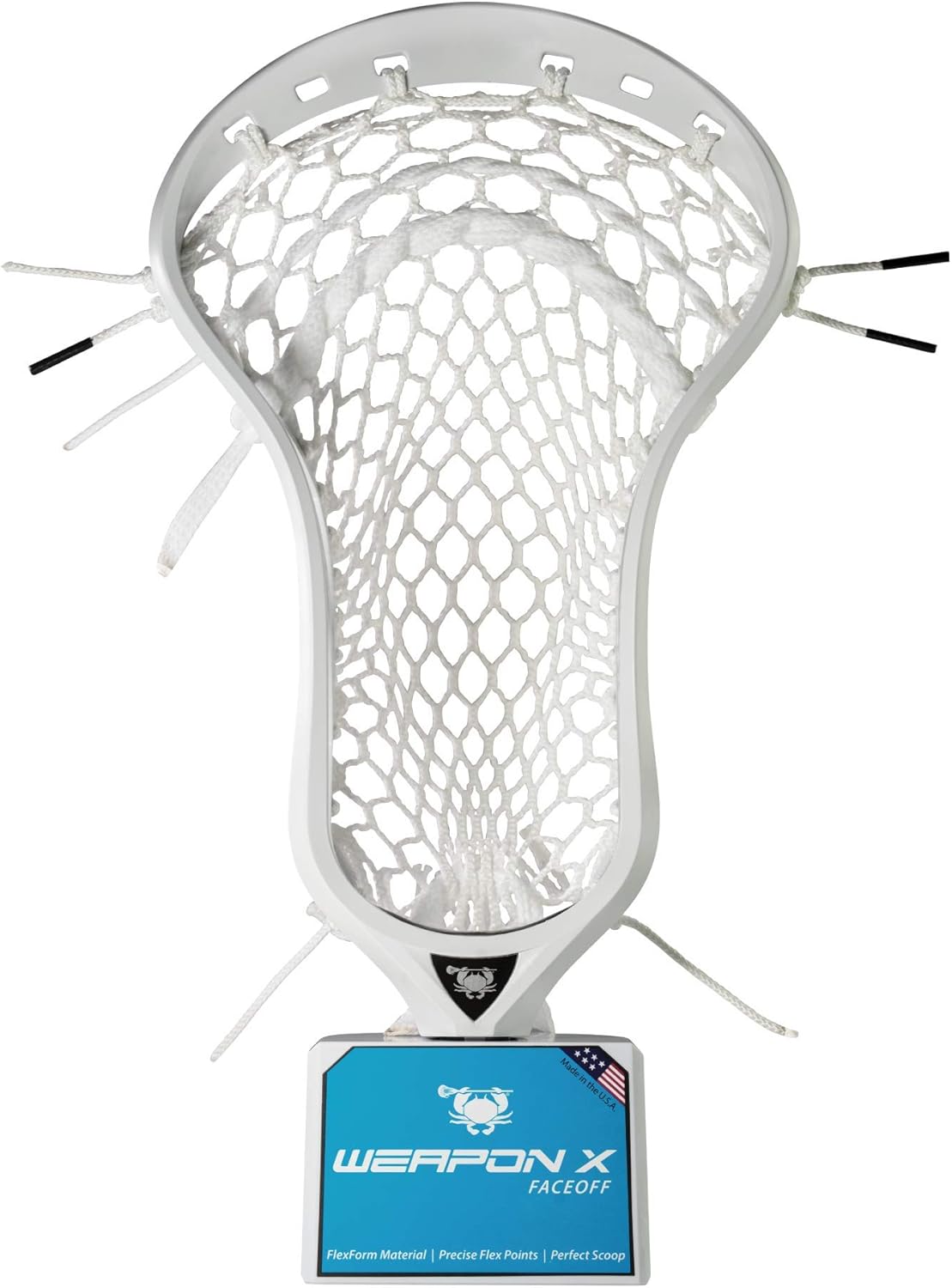 ECD Lacrosse - Weapon X Unstrung Lacrosse Head - Black : Sports & Outdoors