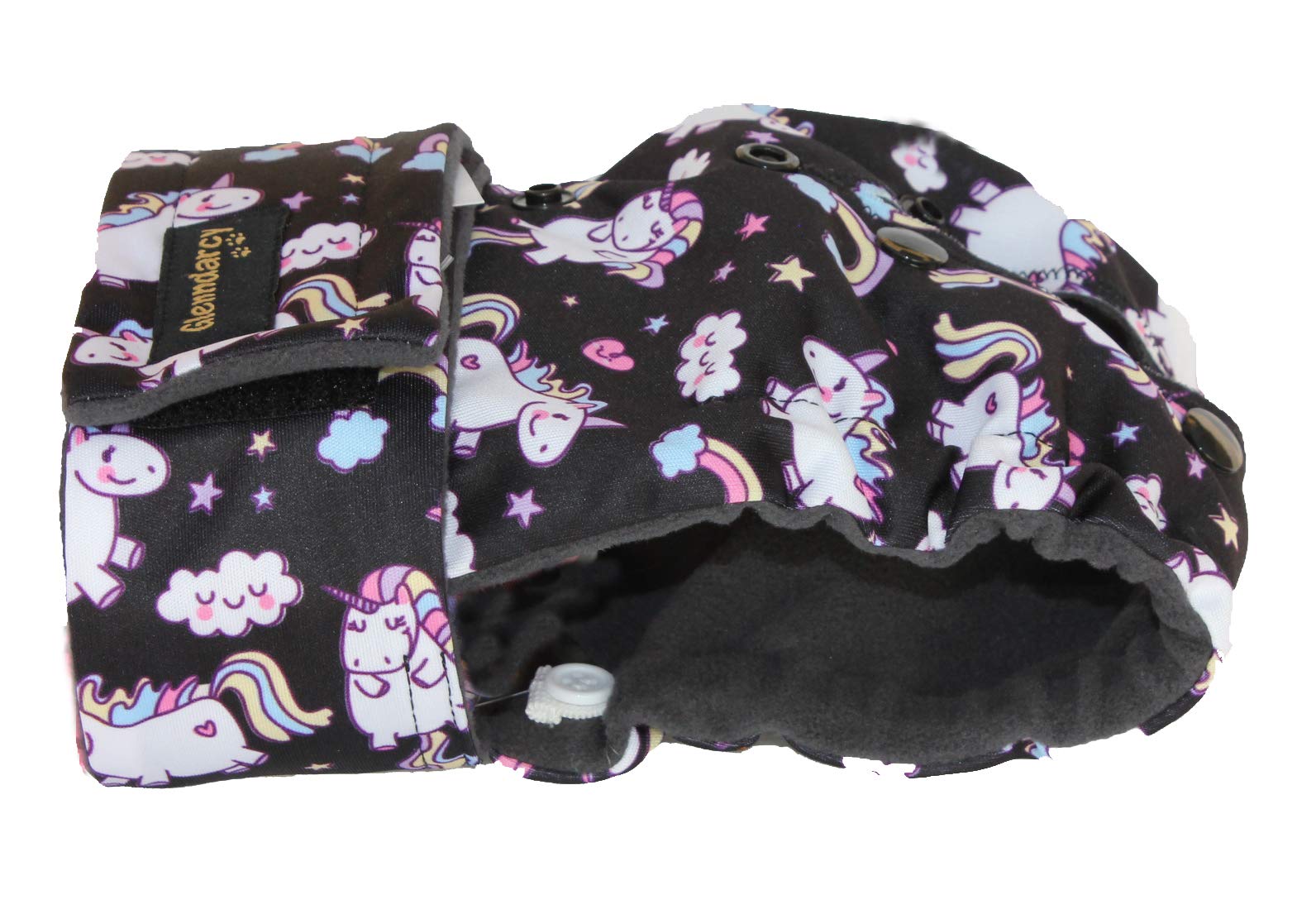 Glenndarcy Female Dog Nappy - Adjustable Flexipants - (Size Large to XXL - Pants only, Unicorns) — image 1