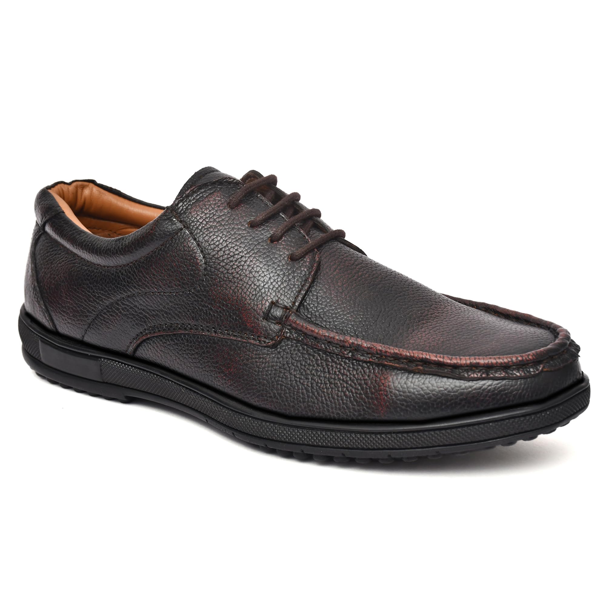 barbato Genuine Leather Officer Class Stylish Formal (NDM Leather) Derby for Men-picture-52