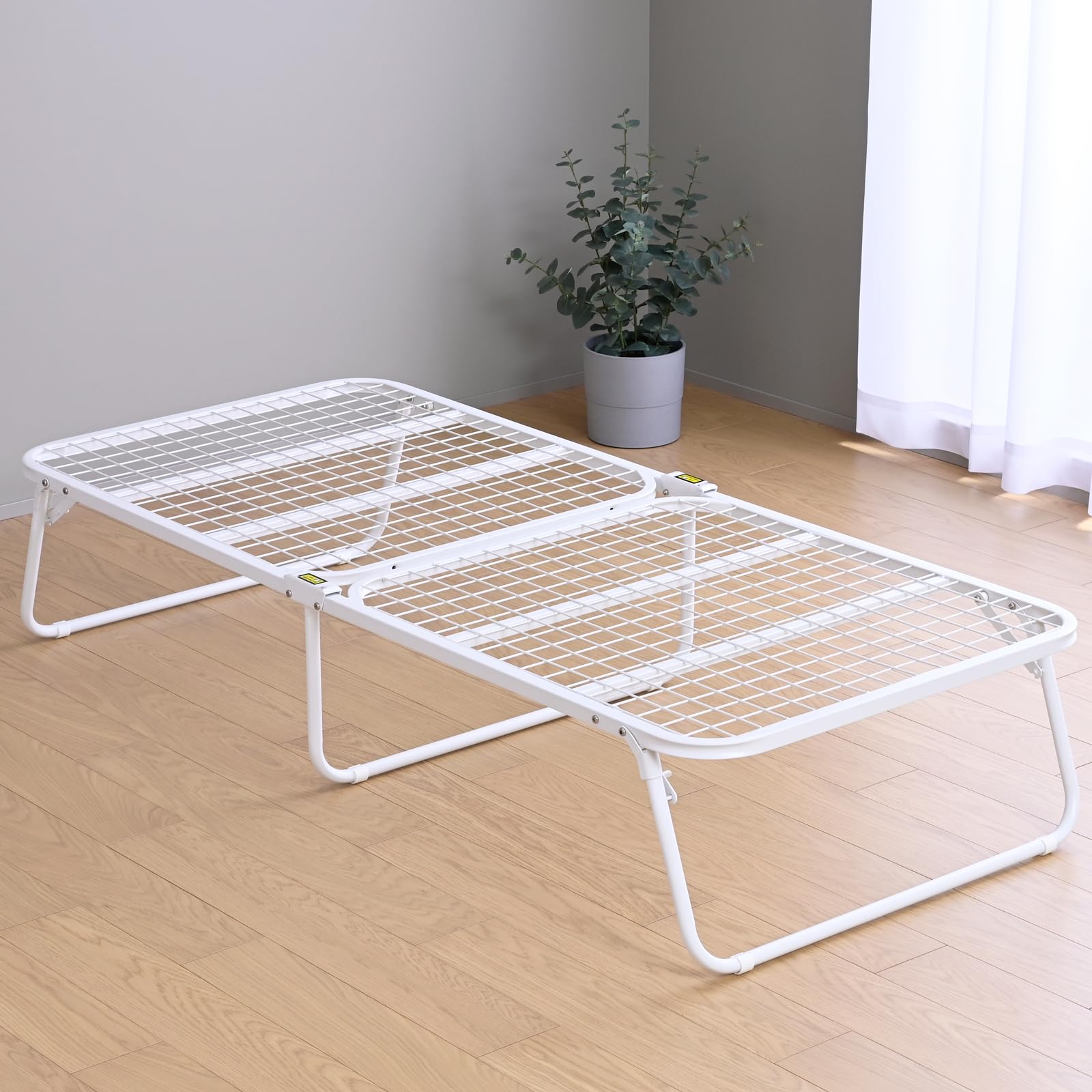 Amazon｜山善(YAMAZEN) ベッド 折りたたみベッド 【完成品】 ベッド