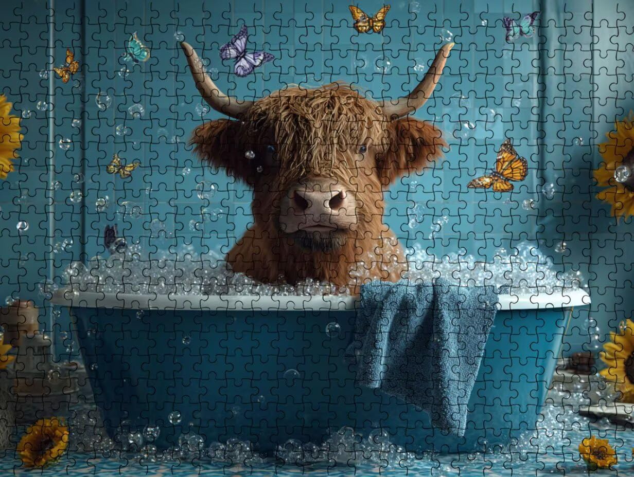 Puzzle 3000 para Adultos, Ganado De BañEra, Rompecabezas Clásicos LDYQS7679