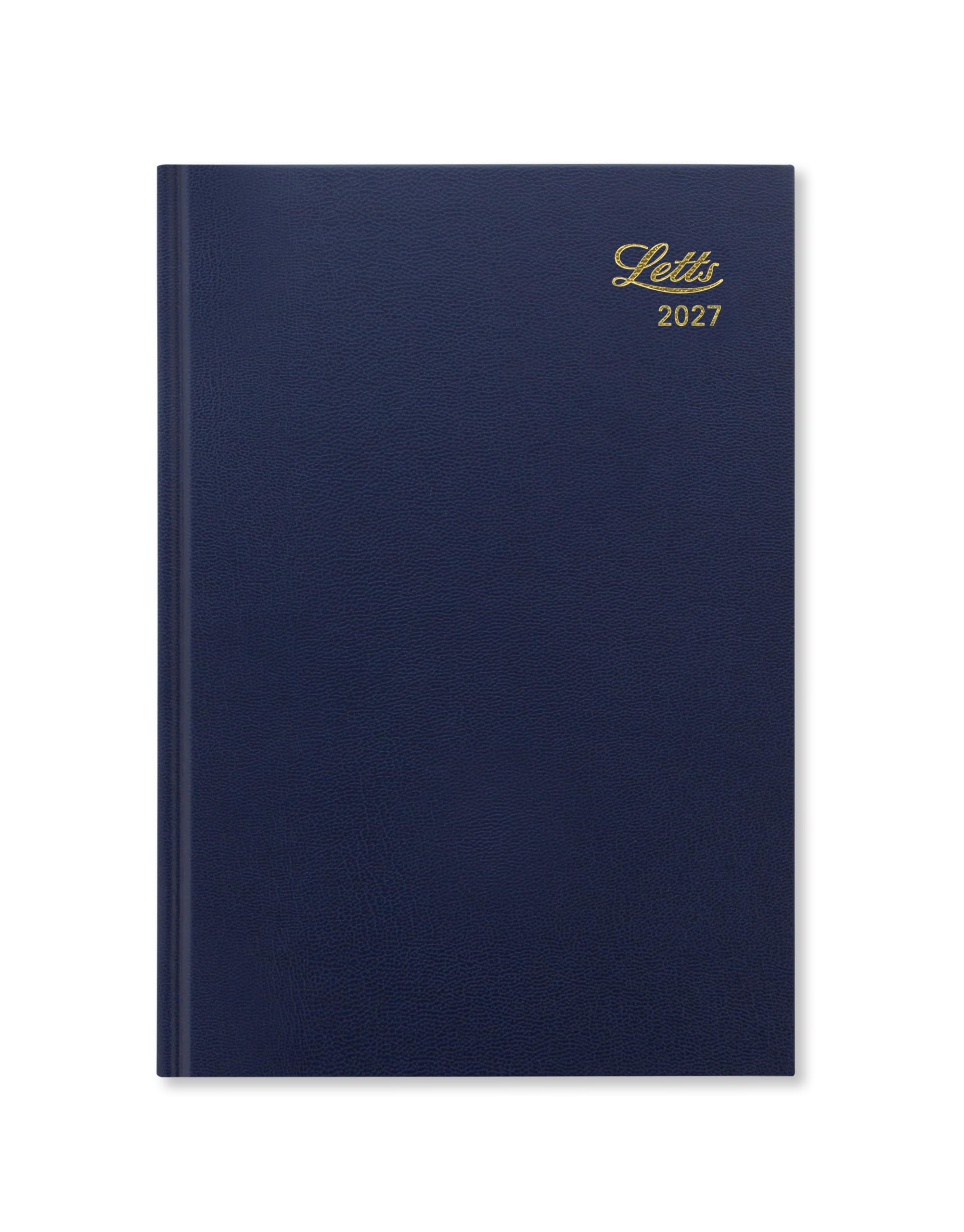 Letts of London Standard A5 week to view 2027 diary - Blue 27-T31XBL