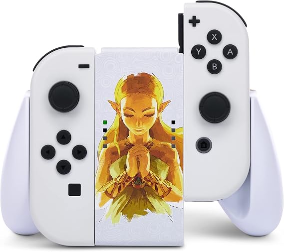 PowerA PowerA Joy-Con Comfort Grip for Nintendo Switch - Princess Zelda, White