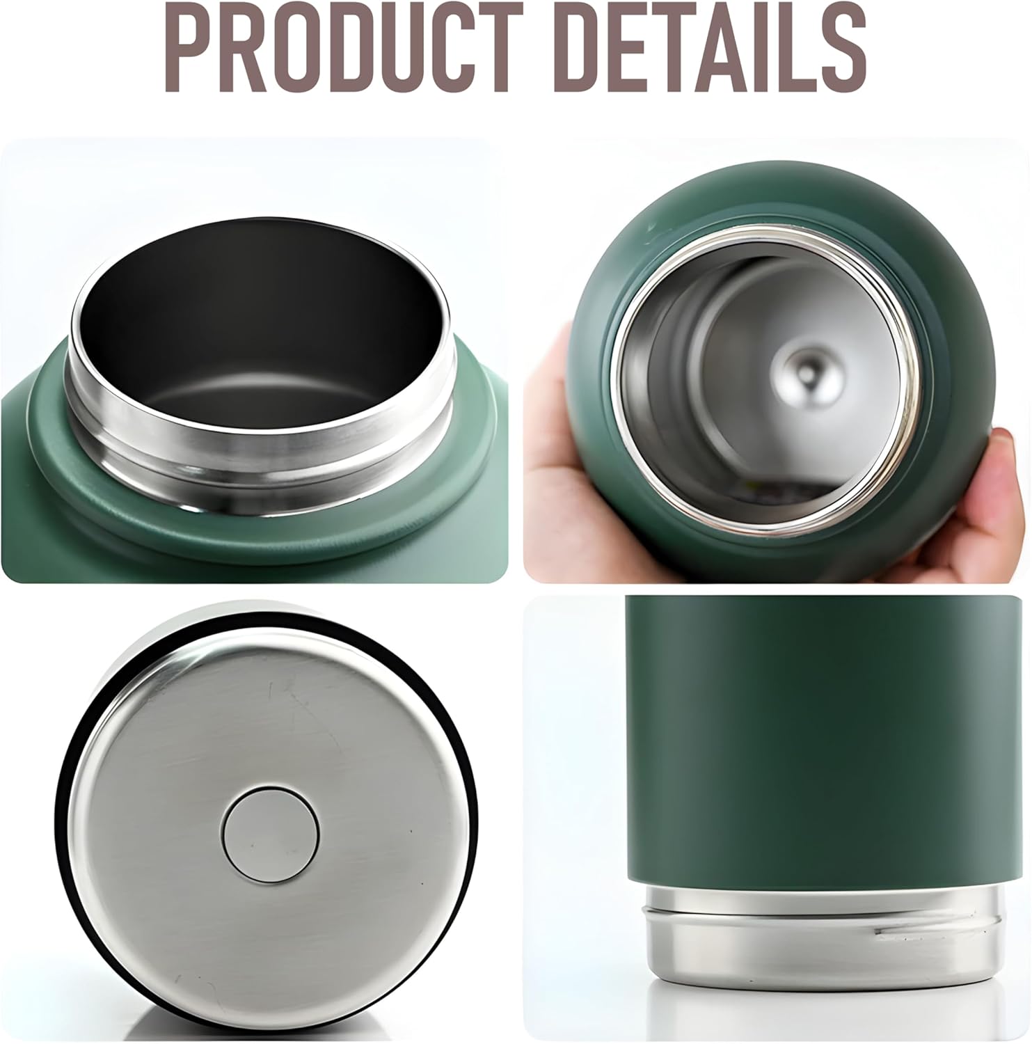 Custom Water Tumbler with Bowls Personalized Stainless Steel Travel Bottle Design 04 Black - Image 6