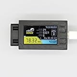 Nerd Miner V2 Pro Bitcoin Solo Lottery Miner BTC Crypto Nerdminer V2.0 pro Hashrate 78K with Black Case Silent Cooling Fan