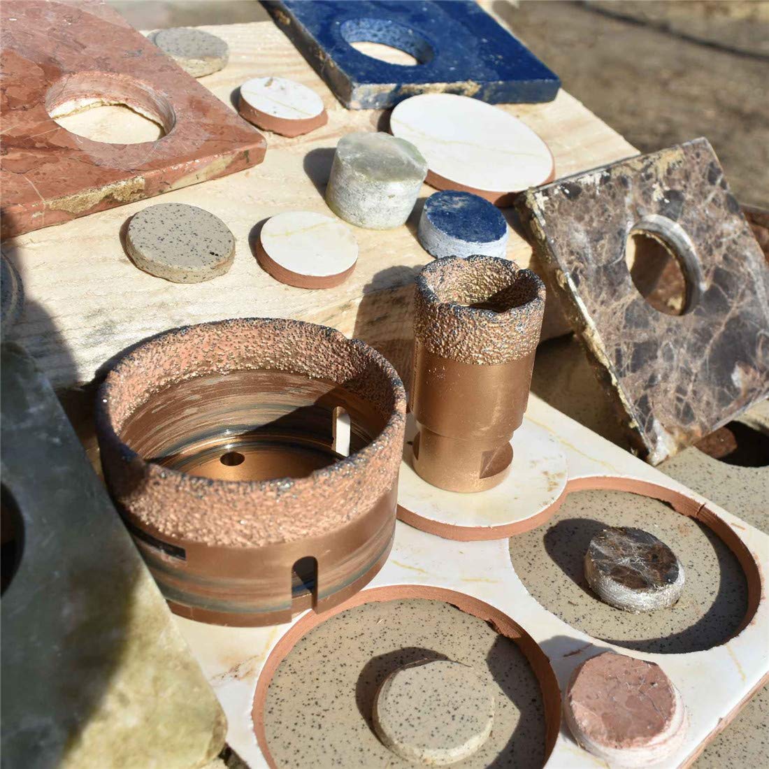 SHDIATOOL Diamentowa koronka wiertnicza wiertło 20/25/35/45/55/75 mm do porcelany płytek granitowych marmur wiercenie na sucho