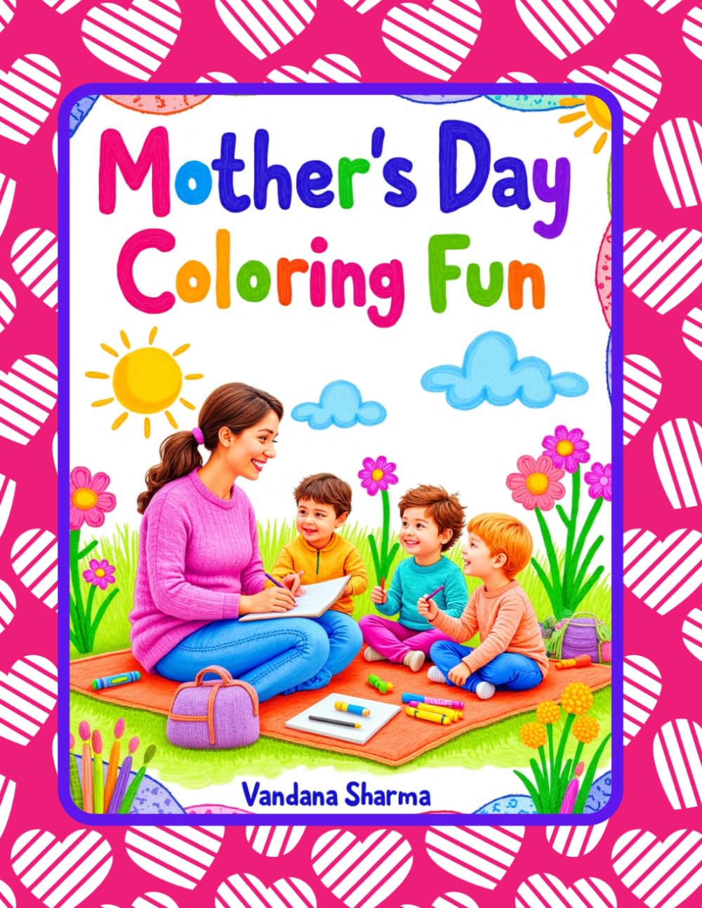 Mother’s Day Coloring Fun: “25 Heartwarming Coloring Pages to Celebrate Mom”