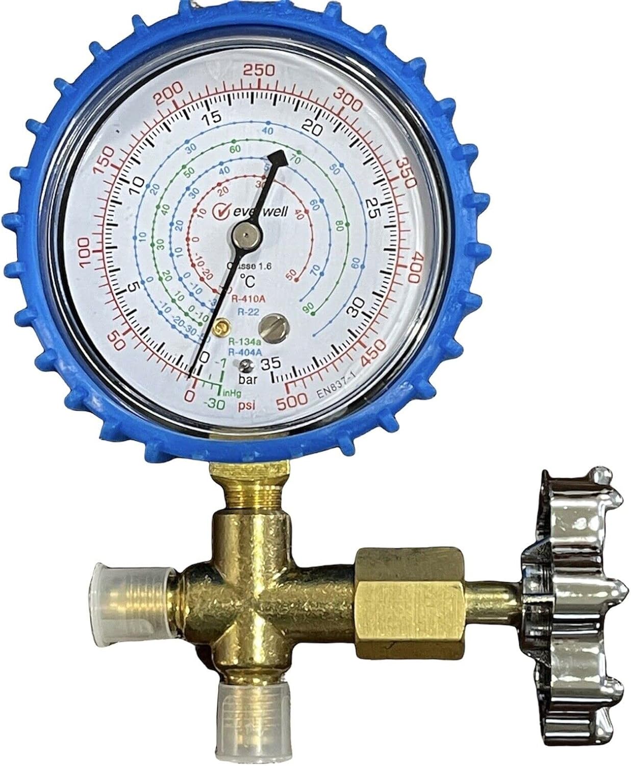 R410a r134a r22 r404a single manifold meter tests charging air