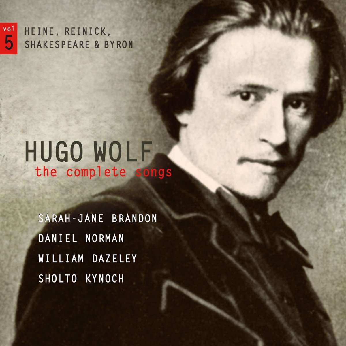 HUGO WOLF - THE COMPLETE SONGS - VOL.5