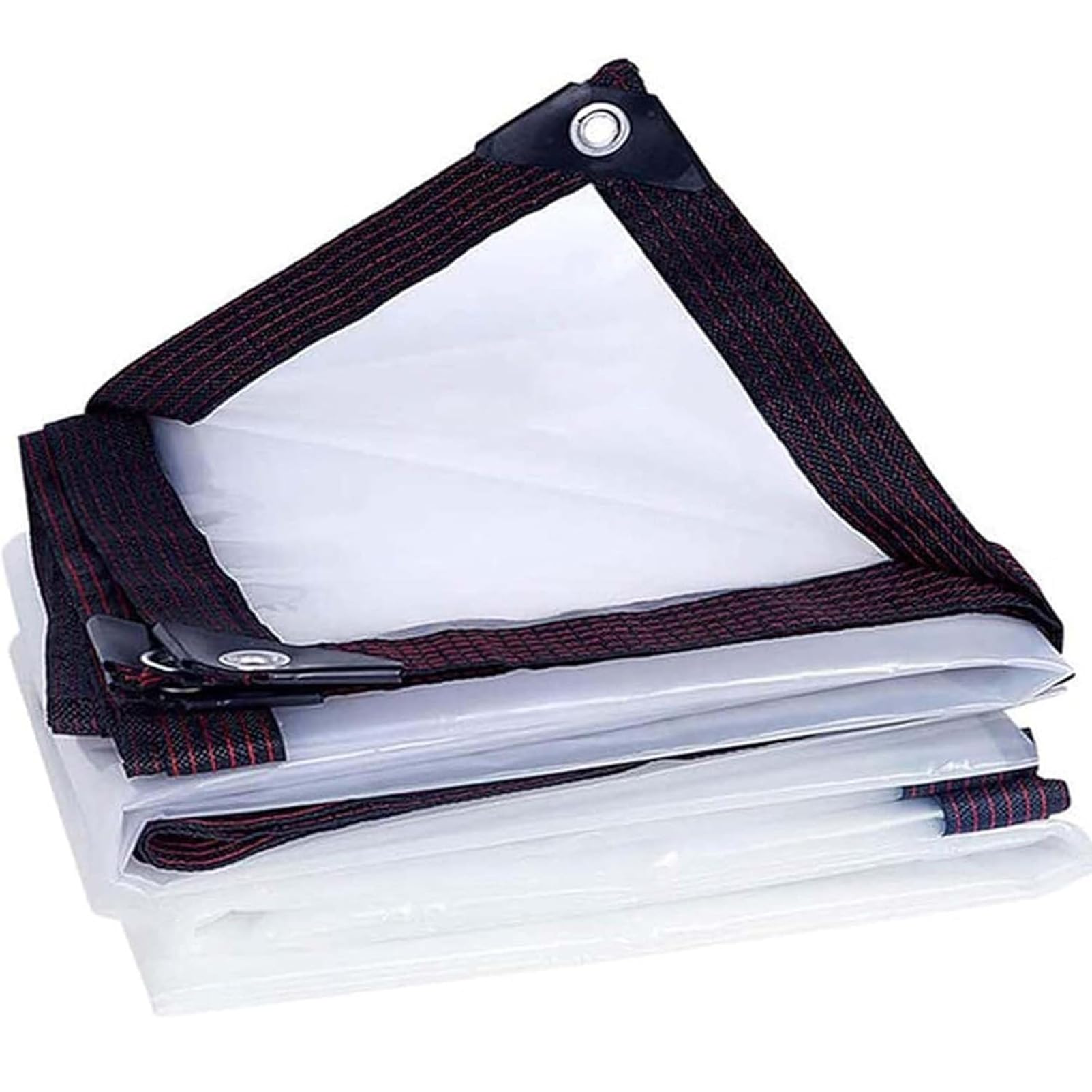 GLDYTVF Waterproof Heavy Duty Tarpaulin - 2x9m Protective Cover for Gazebo, Sunshades, and Reinforced Corners